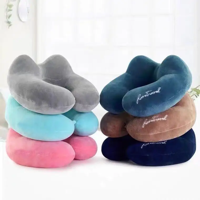 Neck Support U-Shaped Pillow Driving Sleeping Neck Protection Shoulder Protector Soft Comfortable Latex Pillow for Travel