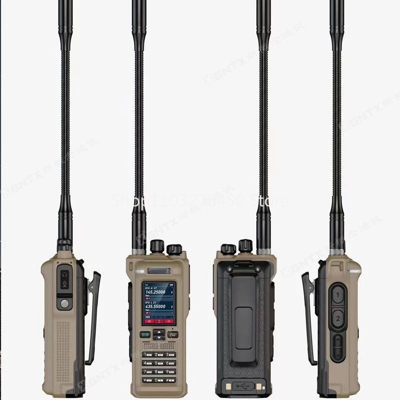 Senhaix GT-12 Multiband Handheld Interphone GT12  Bluetooth Writing Frequency Sweeping Outdoor Mobile APP