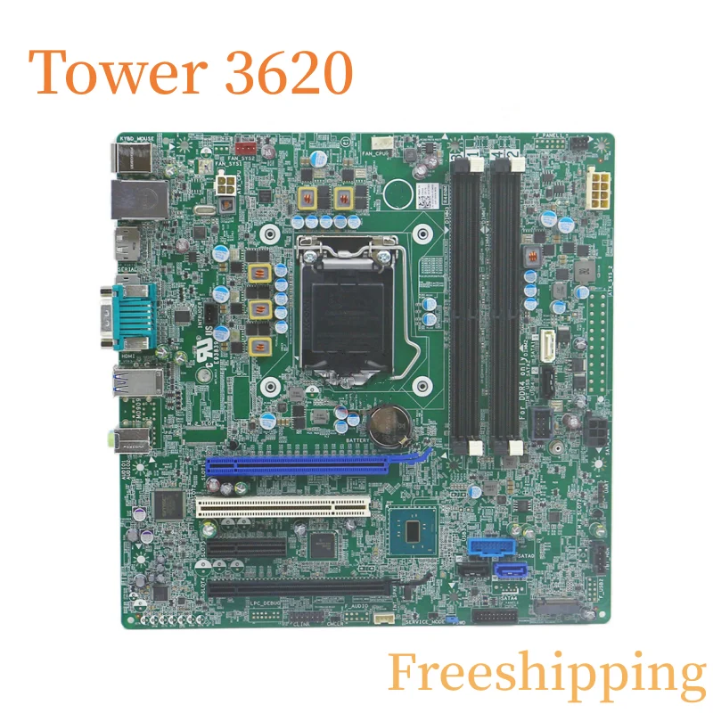 

For DELL Precision Tower 3620 Motherboard 09WH54 9WH54 0MWYPT MWYPT 05XTW0 5XTW0 C236 DDR4 Mainboard 100% Tested Fully Work