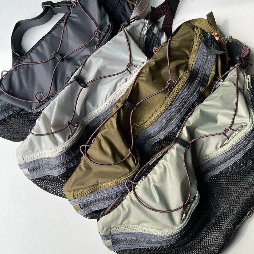 5L ex Sport all'aria aperta Bapa Materiale in nylon Borsa pettorale resistente all'usura Modello geometrico Sle casual per ciclismo e equitazione