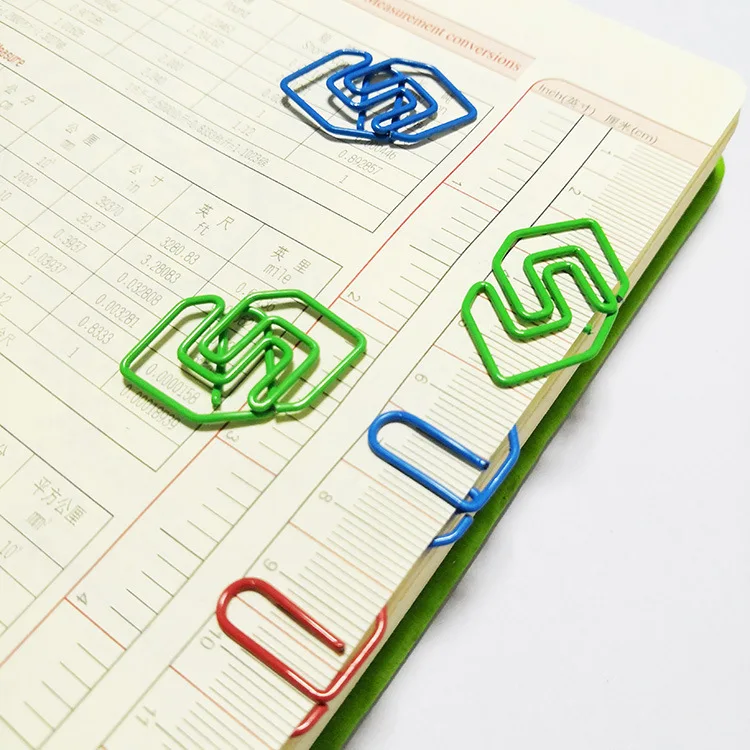 Updating 30 Different Shape Paper Clips Metal Multi-style Dog Rabbit House Paper Clip Bookmark Metal Creative Office Stationery