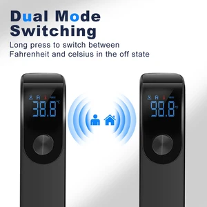 AIQUE Digital Thermometer Without Contact Infrared Thermometer Testa Ear Ear Thermometer Medical Body Fever Baby/Adult Temperature 12 Main Sales Camera Thermographic - №1