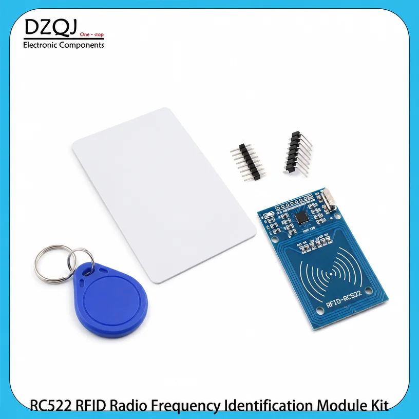 RC522 RFID Starter Kit 13.56MHz ISO14443A SPI Read Write Module for Arduino ESP32 Raspberry Pi MFRC522 With Tags