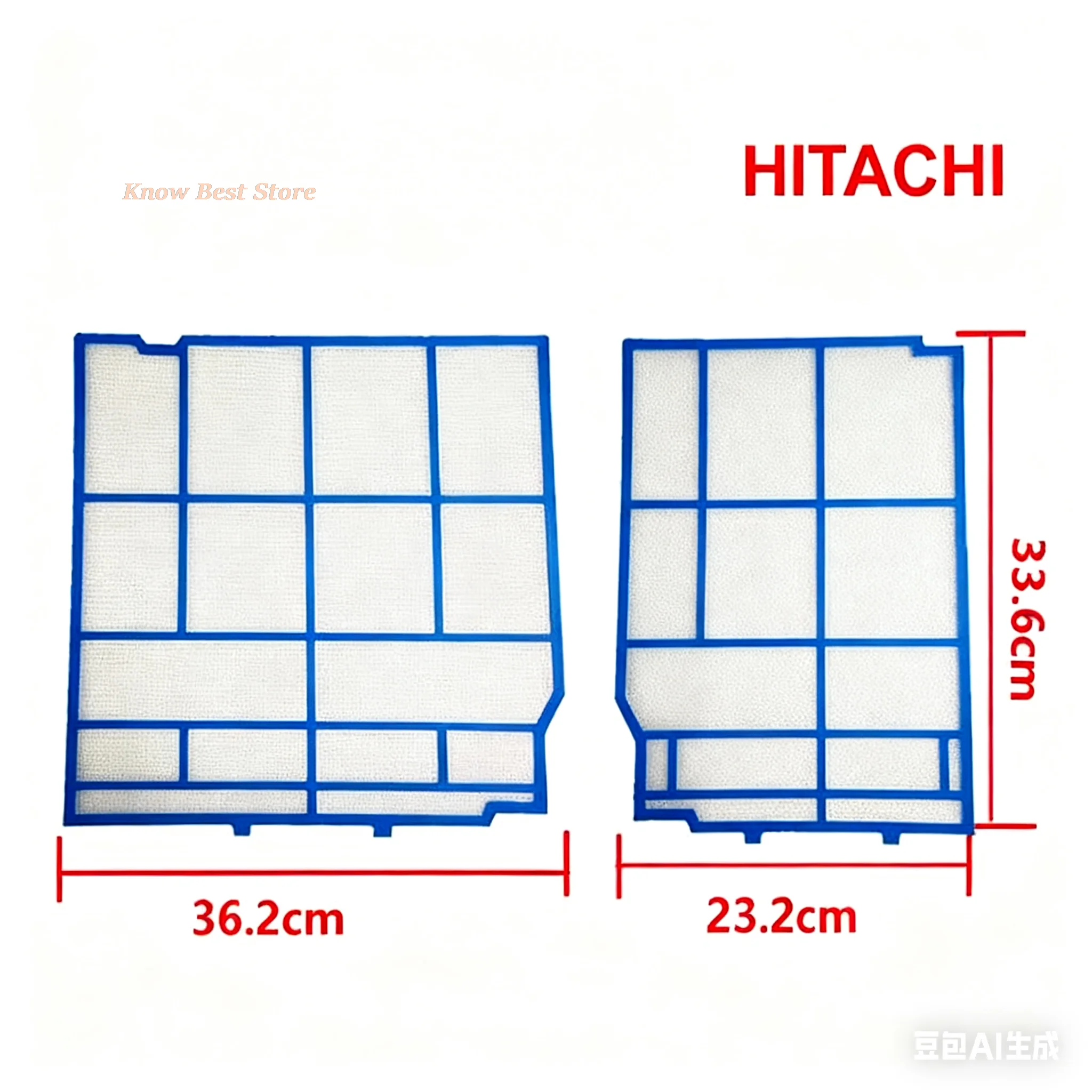 Customized Air Conditioner Filter Sets for Hitachi Various Models (1p/1.5p/2P) Old Machine Custom Home Appliance Parts