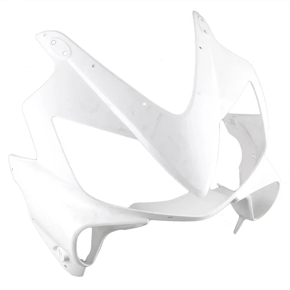 

Motorcycle Upper Front Nose Fairing Cowl Injection Mold ABS Plastic Unpainted White For Honda CBR600 F4i CBR600F4I 2001-2008