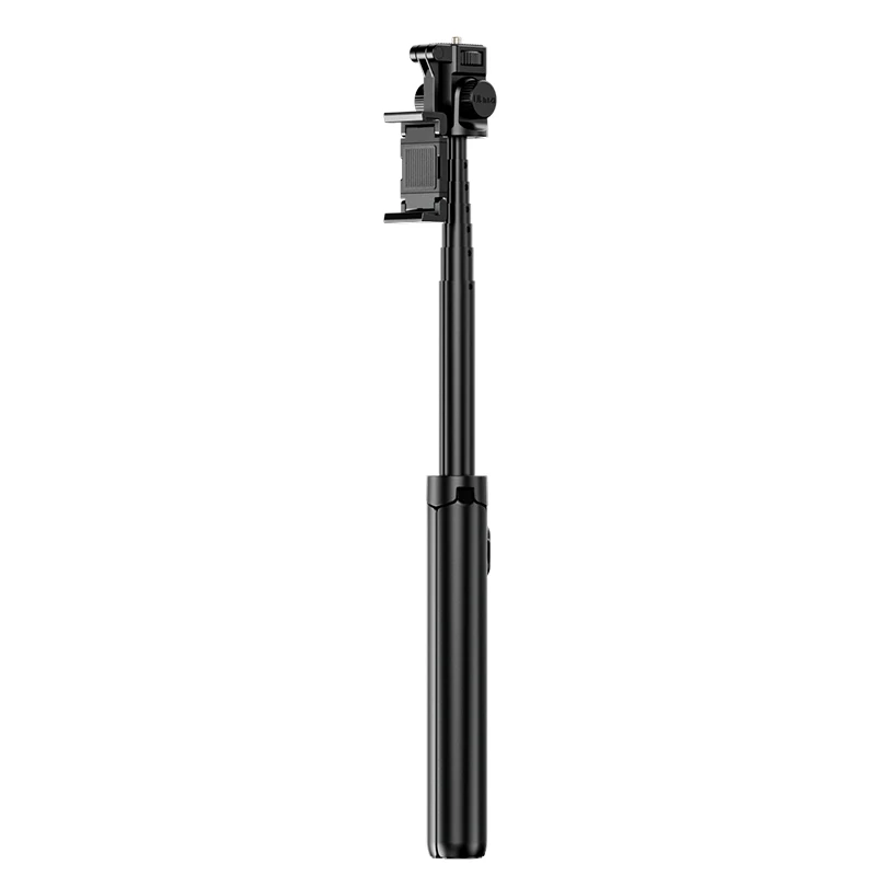 Ulanzi MT-70 Selfie Stick Portable Tripod for Smartphone Camera with Two Phone Clip 1/4'' Screw Remote Control Selfie Tripod