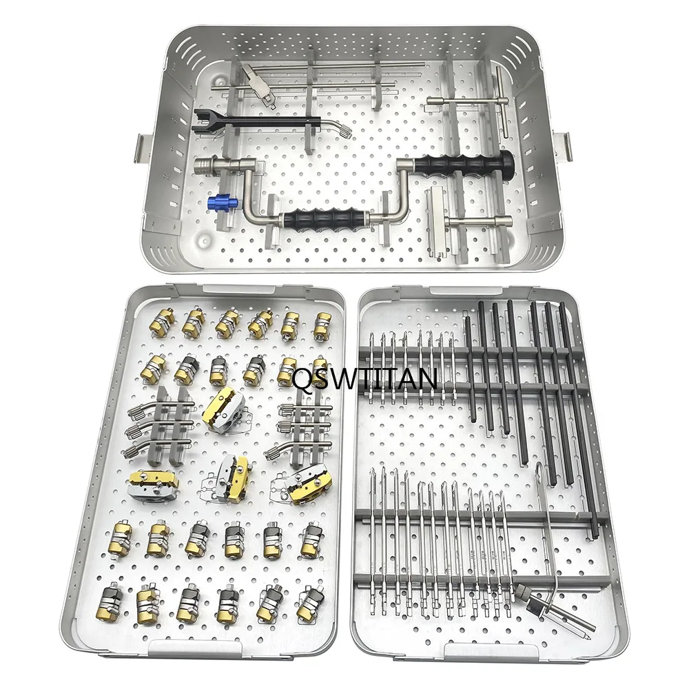 Multi-Joint Type Forearm Wrist External Fixator Orthopedic Surgical Fixation Set for Radius Stryker Upper Limb External Fixator
