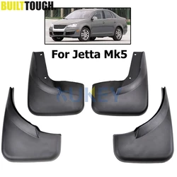 Set Mud Flaps For VW Jetta Mk5 A5 Bora 2006-2010 Mudflaps Splash Guards Front Rear Mud Flap Mudguards 2007 2008 2009 2011 Fender