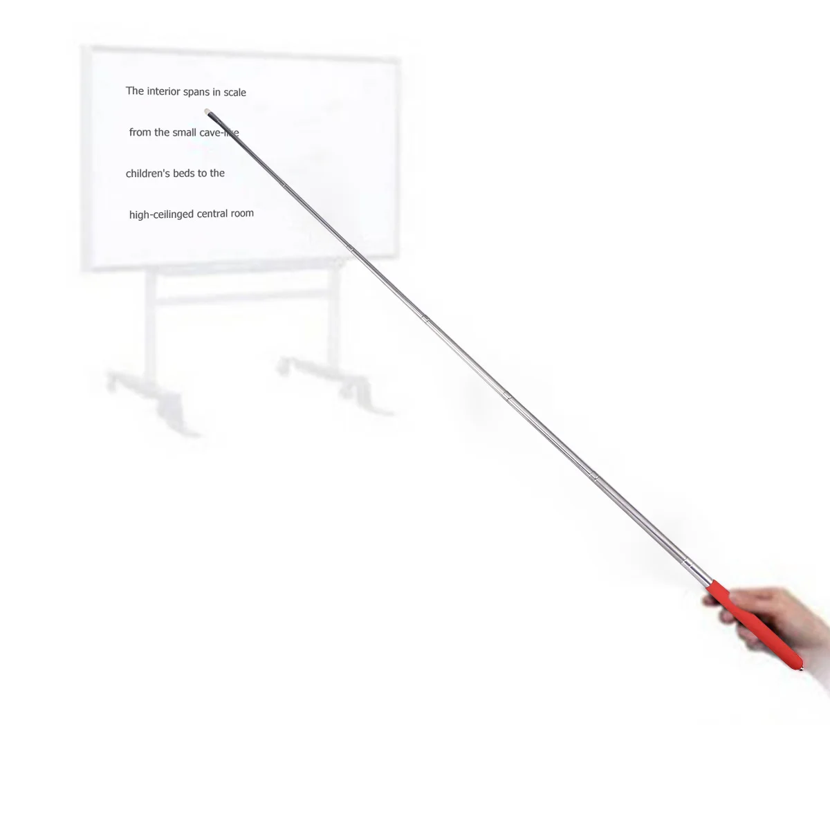 

Extendable Hand Pointer 39 Inch Telescopic Presenter Portable Classroom Whiteboard Teaching Equipment retractable