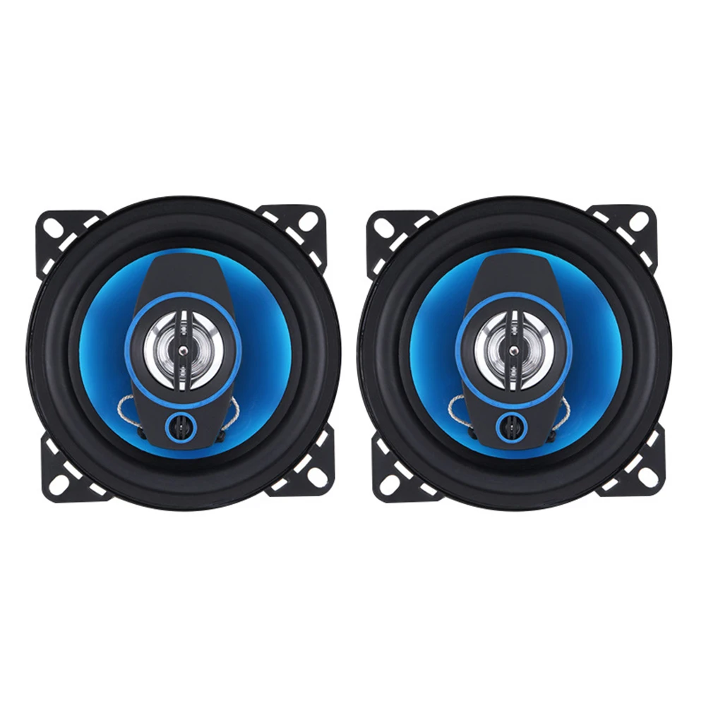 300W Car Coaxial Speakers 102MM/4 Inch 2-Way Car HIFI Coaxial Speaker Car Door Audio Music Stereo Full Range Frequency Speaker