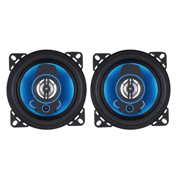 차량용 문짝 오디오 음악 스테레오 풀 레인지 주파수 스피커, 양방향 HIFI 동축 스피커, 300W, 102mm, 4 인치 