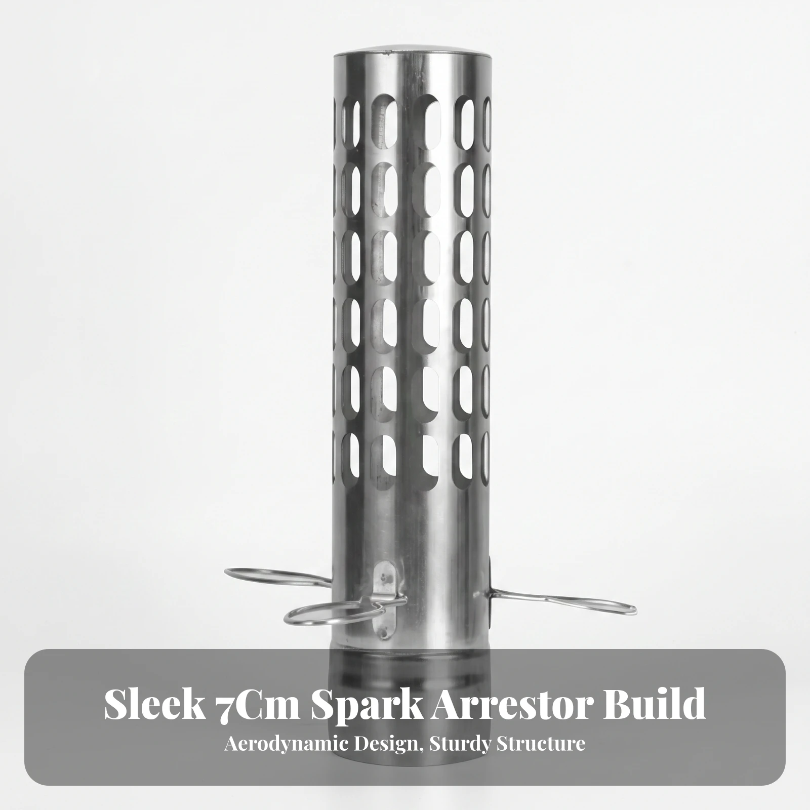 Ember-Arrestor Arrestor with Perforated Guard Long-Lasting Chimney Ember-Arrestor Arrestor Hardware Vented Compact for Campers
