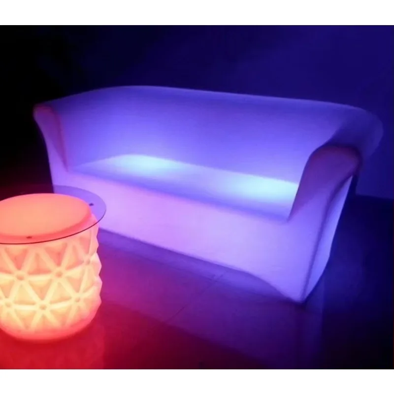 

Modern Sectional Living Room Furniture LED Plastic Bar Sofa Chair Set IP65 Waterproof 5-6 Hours Battery Life Remote Control