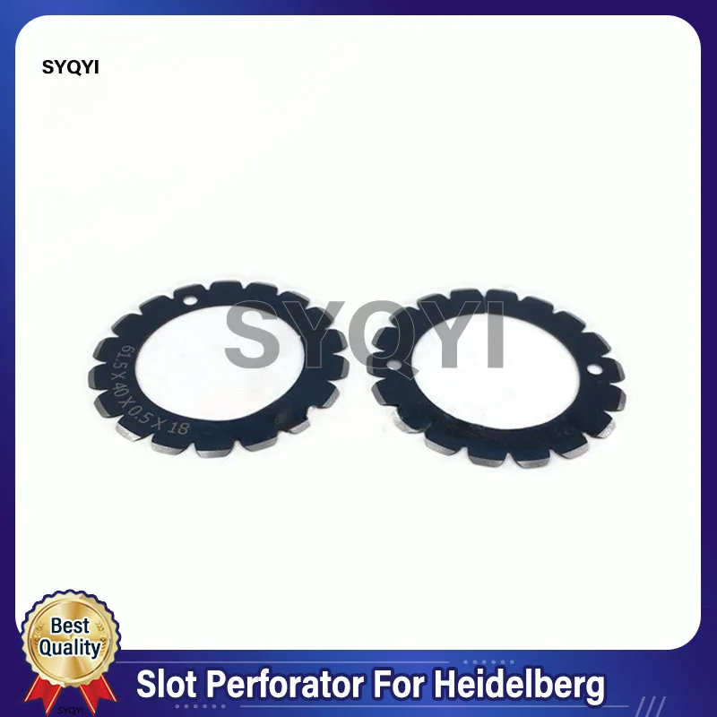 Best Quality ZD.226-401-04-00 226-401-04-00 18T Slot Perforator For Heidelberg 40*61.5*2mm Spare Parts