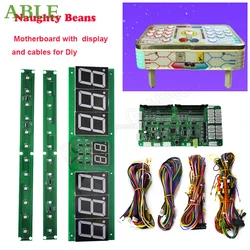 2 Players Hitting Beans Arcade Machine Equipment Coin Operated Game Naughty Hit Beans DIY Kit With Motherboard and Display