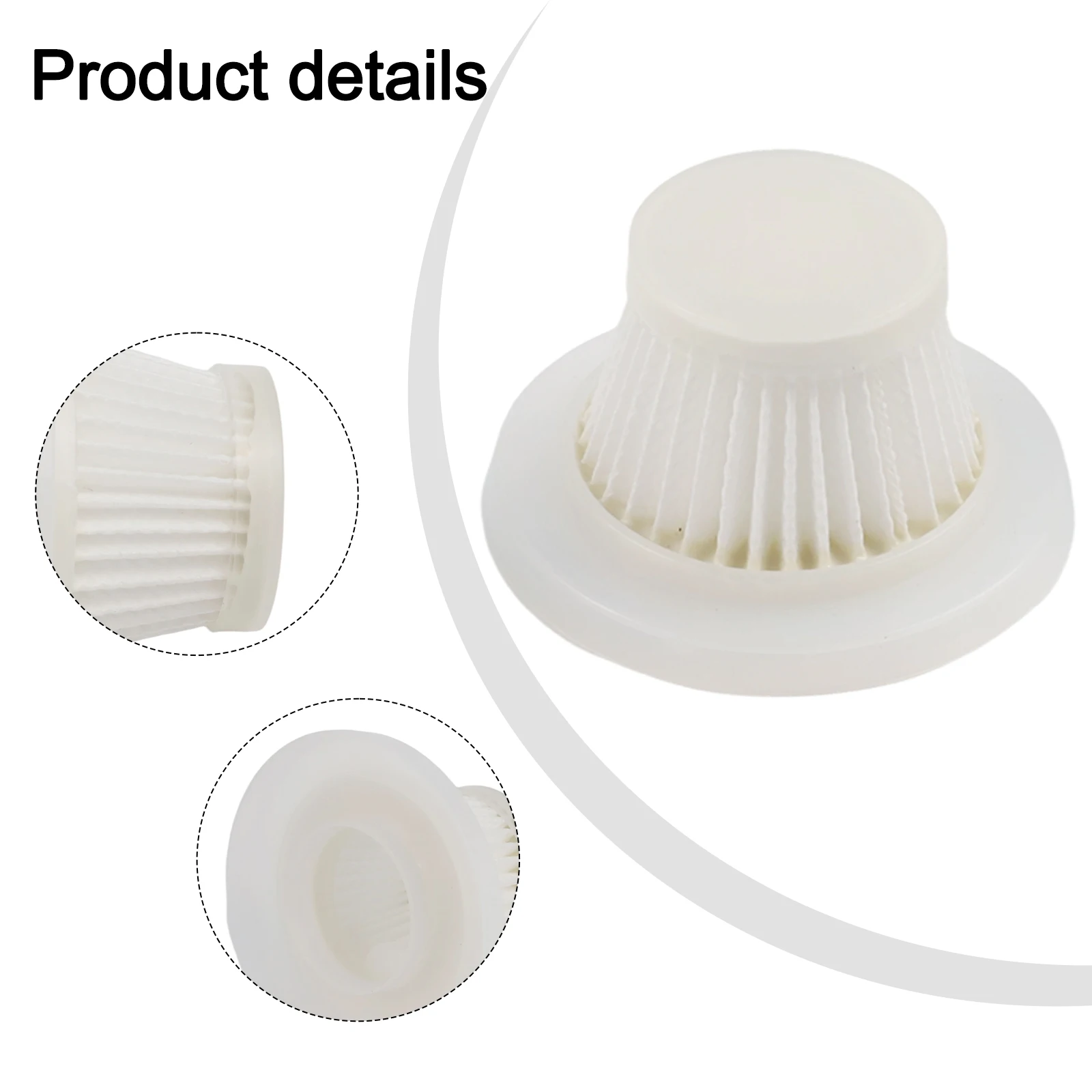 استبدال فلتر مكنسة كهربائية لمرشح مكنسة كهربائية للسيارة Drecell VC021 لـ Brigii Mini Vacuum Y120/Y120 Pro Filter Vacuum Cleaner #2