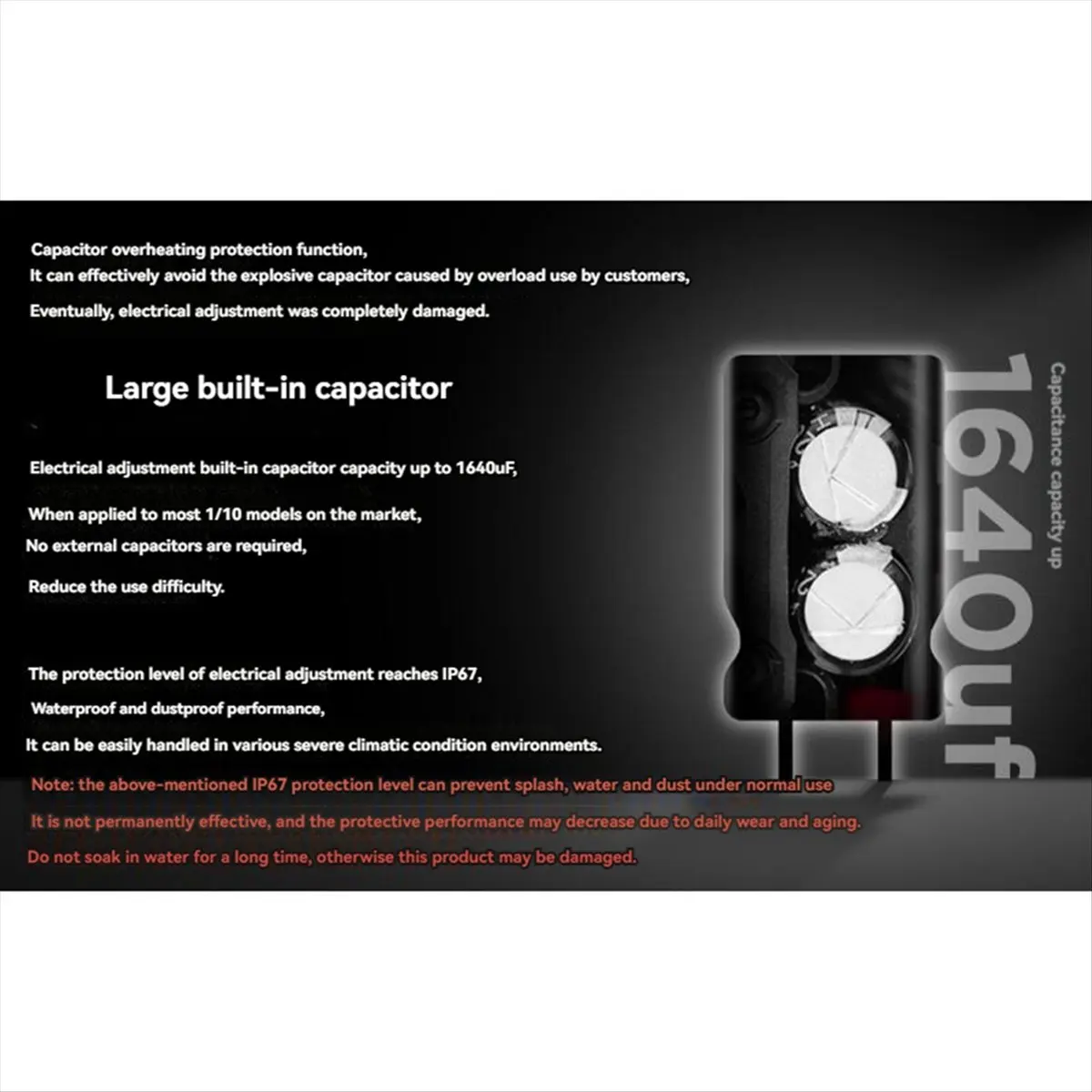 

SWXF 3652 4000KV Motor 2-3S Waterproof Brushless Speed Controller for 1/10 RC Car