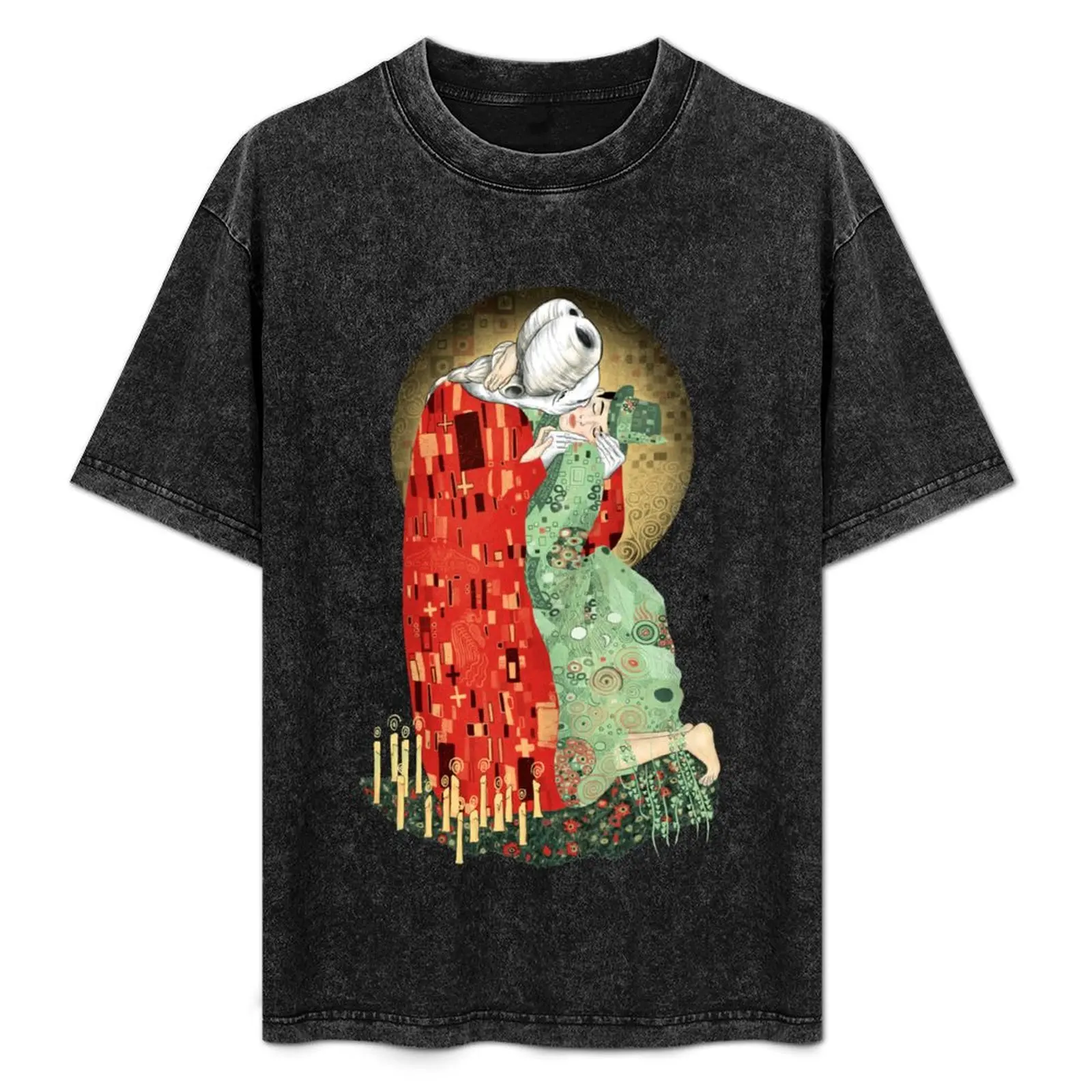 

The Bloody Kiss T-Shirt Fashion Casual Short Sleeve Top