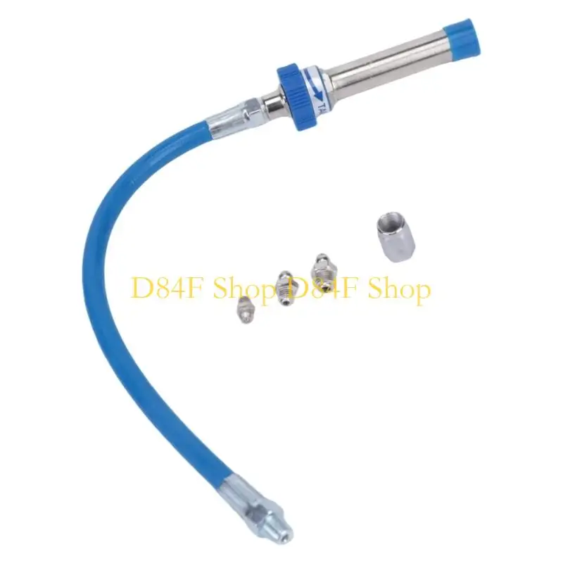 D84F High Pressure Grease Coupler Lock Clamp Type Grease Coupling End Connector Nozzle Hose Improve Equipment Durability