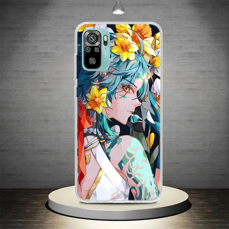 Genshin Impact Raiden Shogun Baal Phone Case Coque For Xiaomi Redmi Note 13 12S 12 11 11S 11T 11E 10 Pro Plus 10S 9 9S 9T 8 8T G