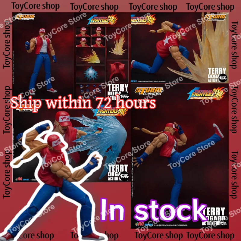 

In Stock 【TYCTOYS】STORM TOYS The King of Fighters '98 Terry KOF TERRY 1/12 Scale Articulated Figure, Collectible Gift