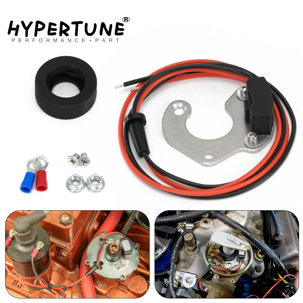 

Metal 1442 Ignitor Electronic Ignition Conversion Kit Replacement for IHC 4 Cylinder Automobiles Parts Ignition Coil