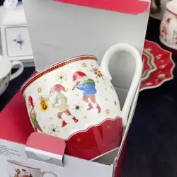 German V Bao Tableware Christmas Biscuits Plate Dish Rectangular Plate Mug Plate Salad Dish