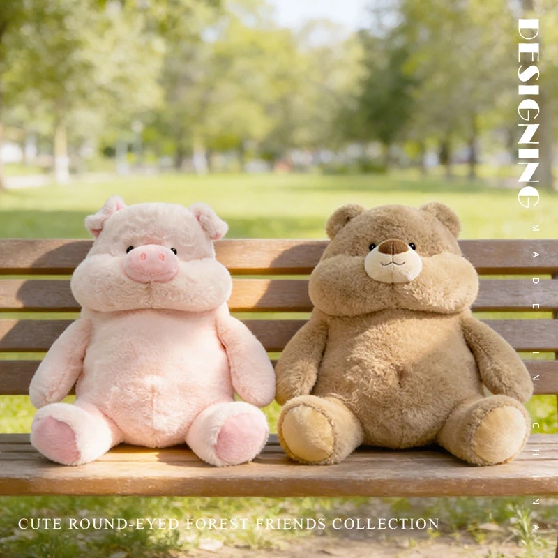 

Милая плюшевая игрушка-компаньон 38 см: свинка, панда, пингвин, плюшевый медведь, подушка-игрушка, подарок для сна