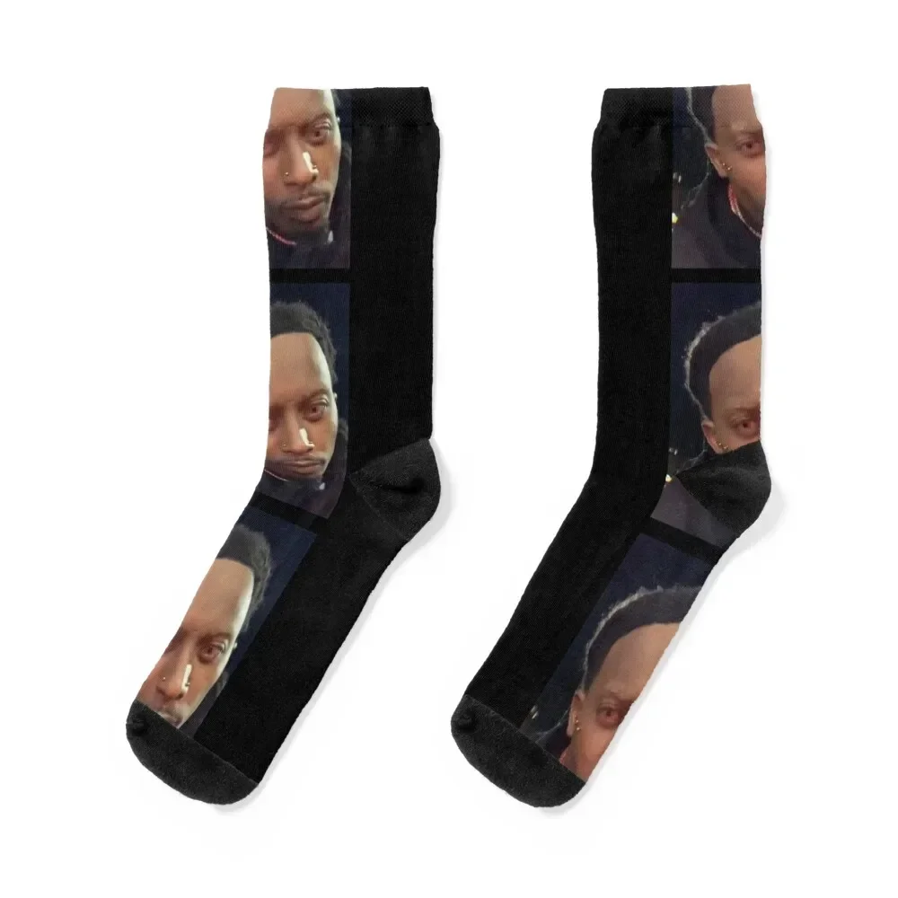 carti forehead meme Socks funny sock floral Man Socks Women's