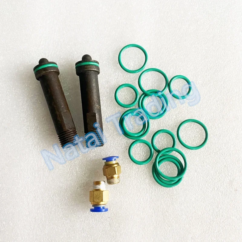 Common Rail Diesel Injector Clamp Wearing Part Sealing Ring Vulnerable Parts Oil Inlet Adaptor Fuel Nozzle Reapir Kits