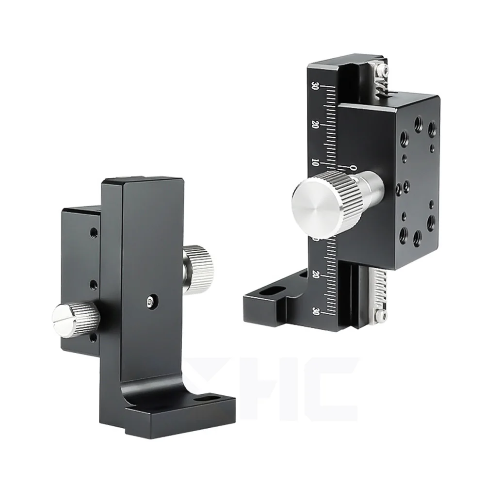 Z Axis LWZ25 L=50-200mm Dovetail groove Trimming Slide Long Stroke Table Sliding Stage Manual Displacement Platform