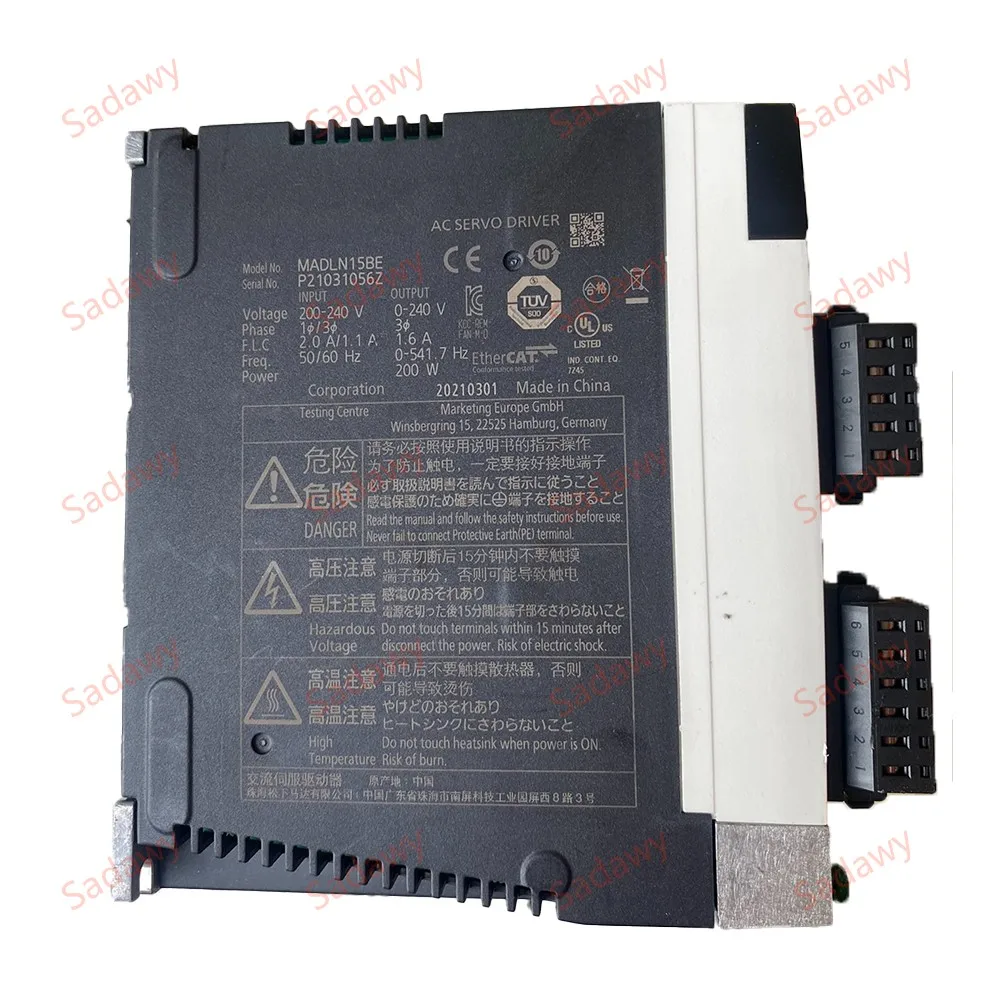 パナソニック製 新品および中古の純正MADLN15SG MADLN15SE MADLN15BEサーボドライバー（保証付き）