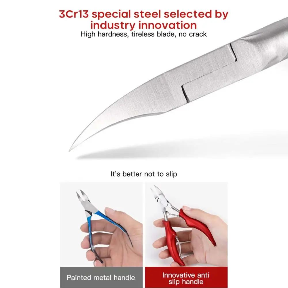 Effective Toenail Ingrown Durable Stainless Steel Precision Versatile Dead Skin Remover Smooth And Pain-free Trimming Paronychia