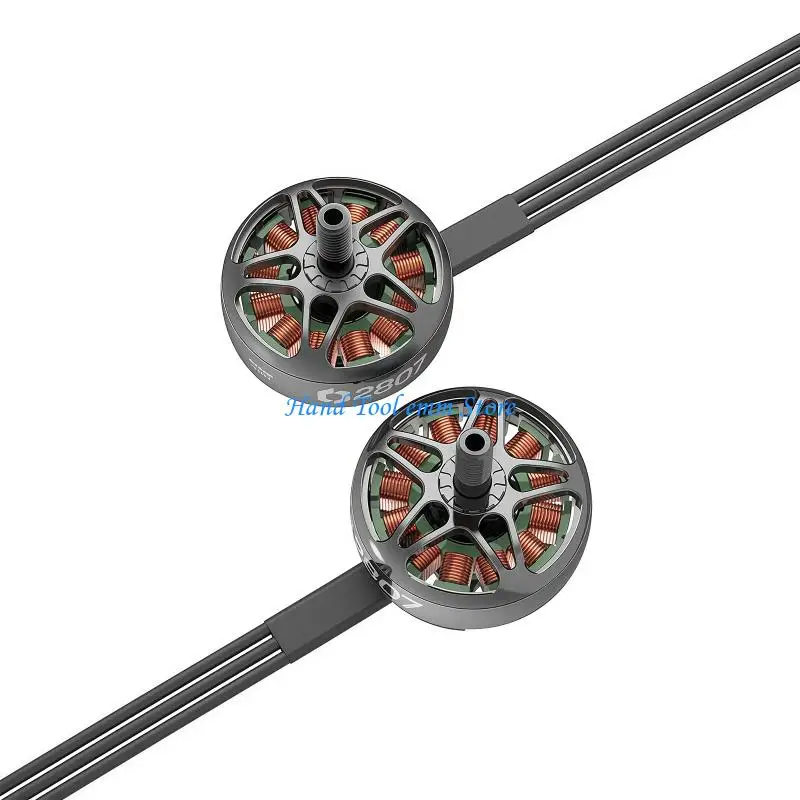 

H37F Durability Alloy 2807-1050KV Brushless Motor Perfect For DIY FPV Professional Aerial Filming Enhanced Stability