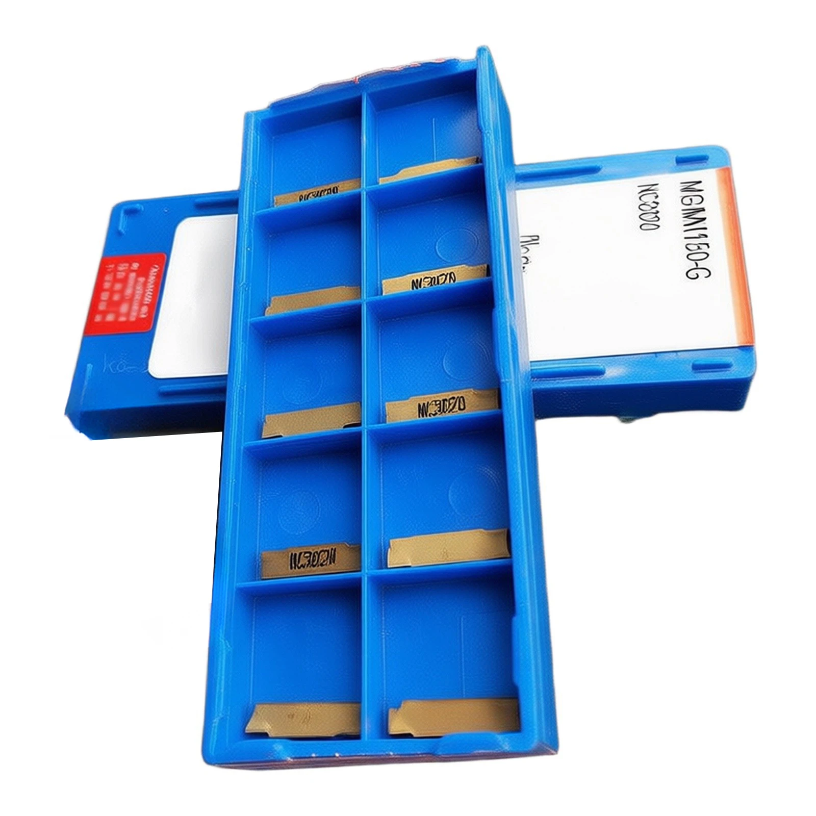 10pcs MGMN150G NC3020 Carbide Inserts for Turning and Grooving 1 5mm Thick Designed for High Machining Conditions