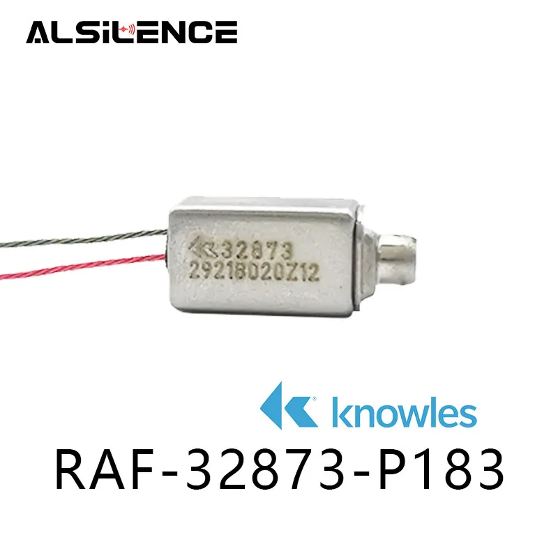 1pcs RAF-32873-P183 Knowles IEM Balanced Armature Driver Receiver Speaker Full Range Frequency Equipped with soldering wire