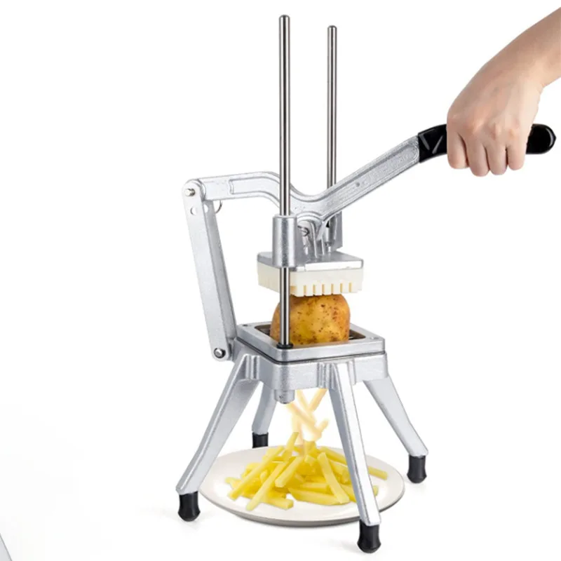 Directly from the manufacturer Stainless steel manual cutter Commercial multifunctional potato cutter Household small fries