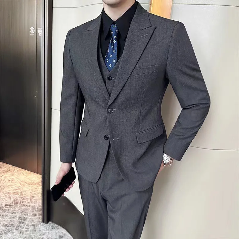 2024 autumn custom suit for men and women the same large size suit for men formal bank sales business work clothes hotel