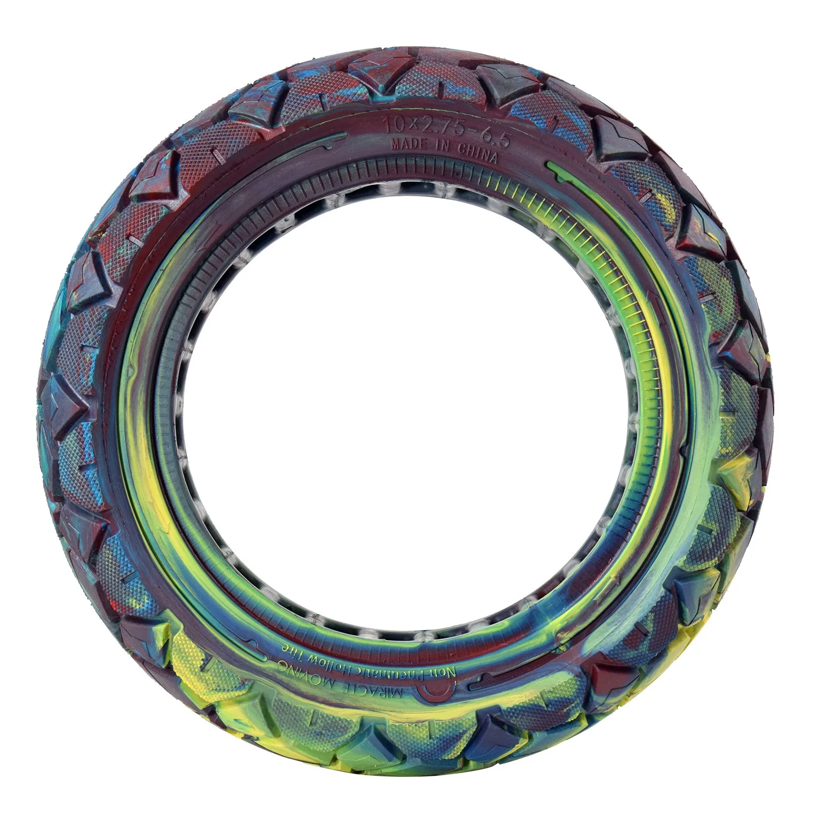 10x2.75-6.5 Off Road Tire Camouflage Rubber Puncture Proof Wheel For Dualtron For Kukirin For Ninebot Electric Scooter Parts