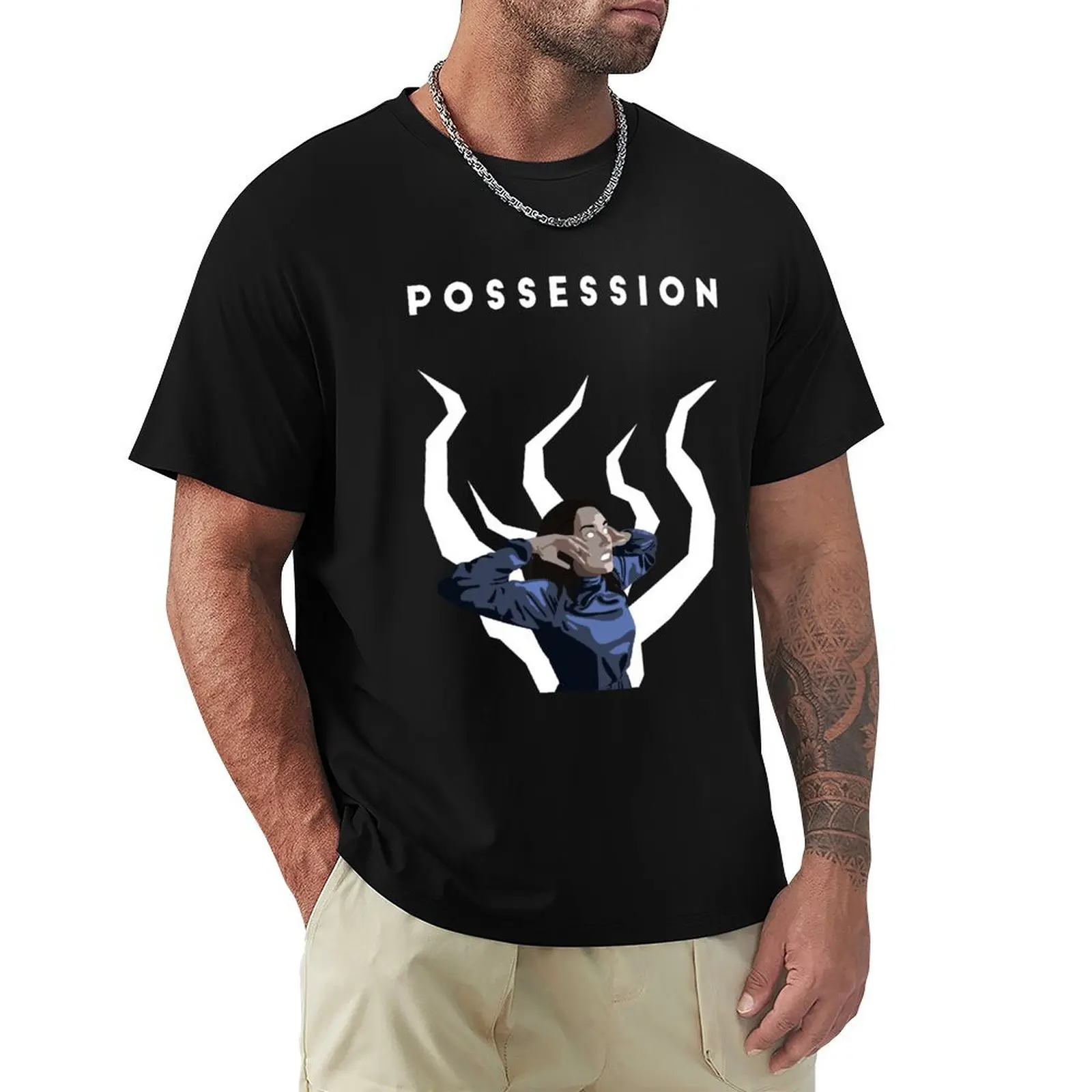 

Possession - Isabelle Adjani T-Shirt anime tshirt plus sizes fashion shirts cotton graphic tees oversized t shirt men