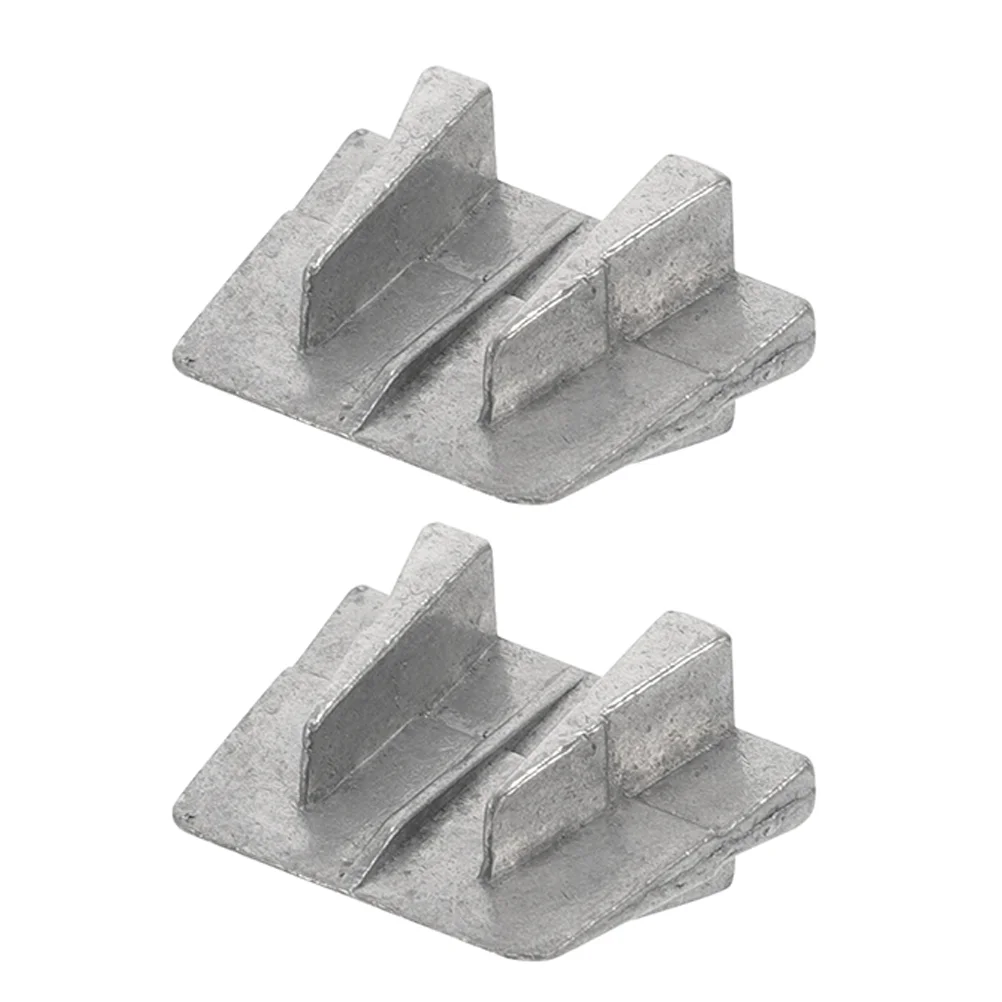 

2 Pcs Kit Wedges Tool Wooden Handle Hammer Accessories Metal for Levelling Silver DIY Supplies Replacement