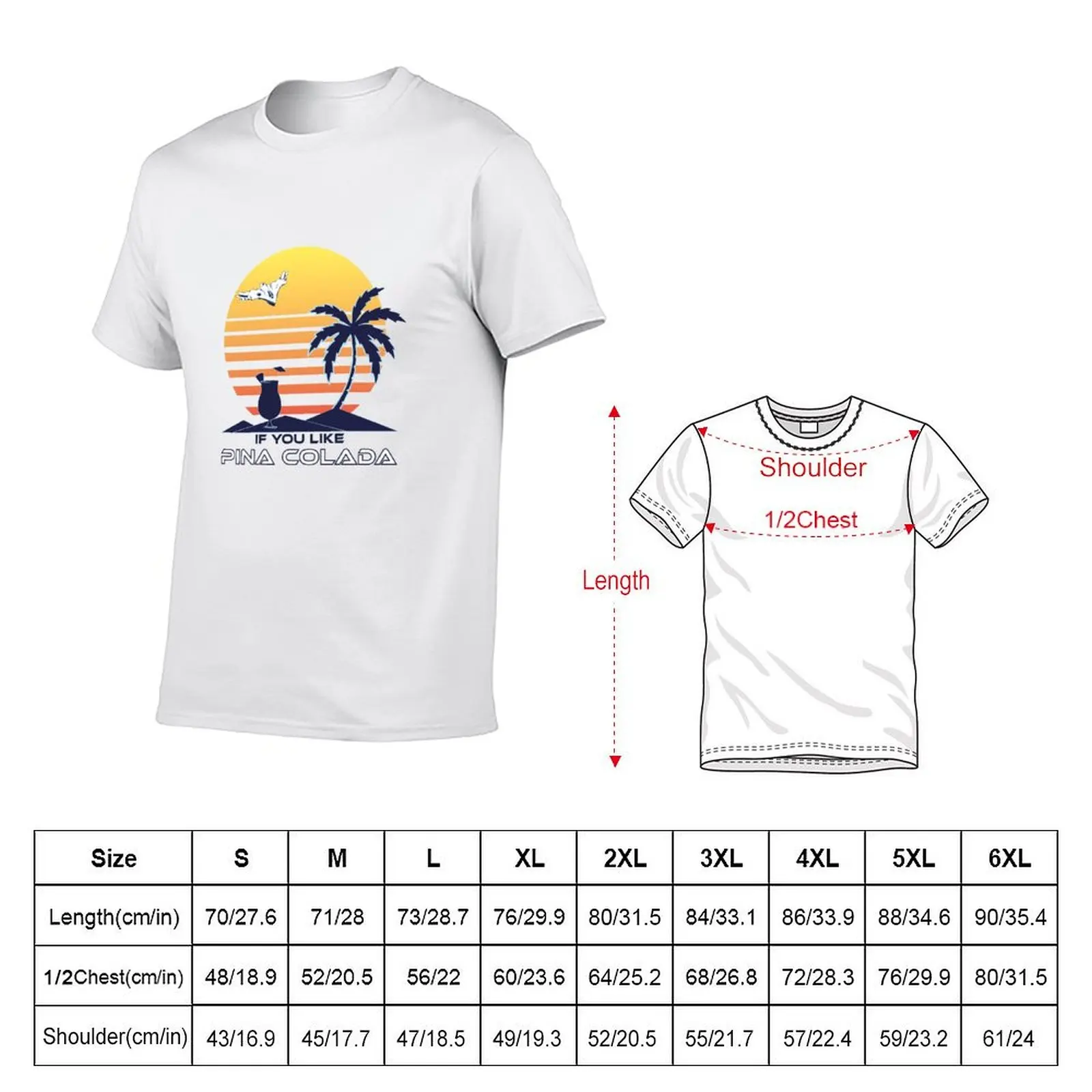 Pina Colada T-Shirt Moisture Control Sports Tee