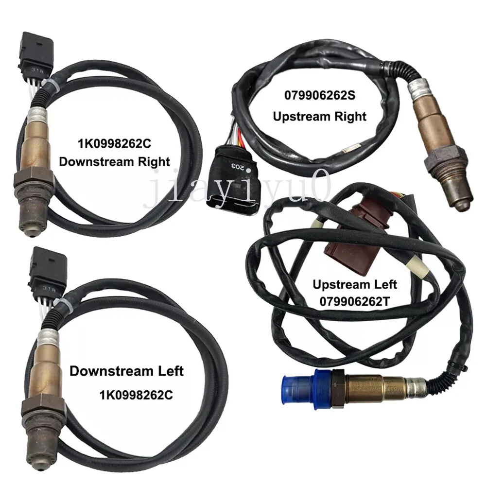 

4pcs Oxygen Sensor Upper+Lower for VW Touareg 7P5 7P6 4.2 V8 FSI CGNA 2011-2018