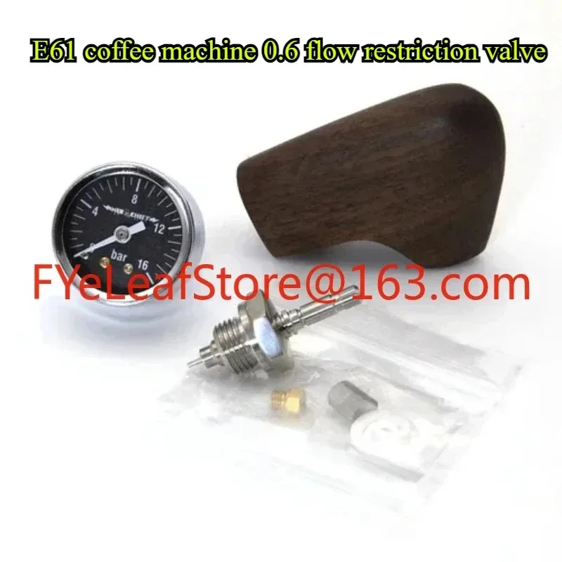 Flow Restriction Valve Flow Variable Pressure Modification Set Rocket E61 Semi-Automatic Coffee Machine 0.6