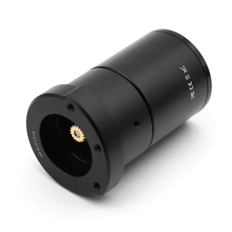 Clutch electric focusing device for astronomical observation and photography