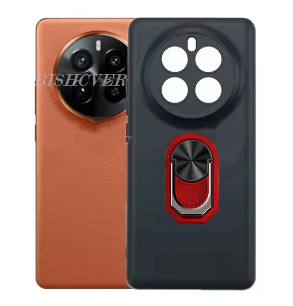 

Для Realme GT5 Pro GT5Pro RMX3888 6,78 "2023 GT5 Pro задний кольцевой держатель-кронштейн чехол для телефона Мягкий силиконовый чехол из ТПУ