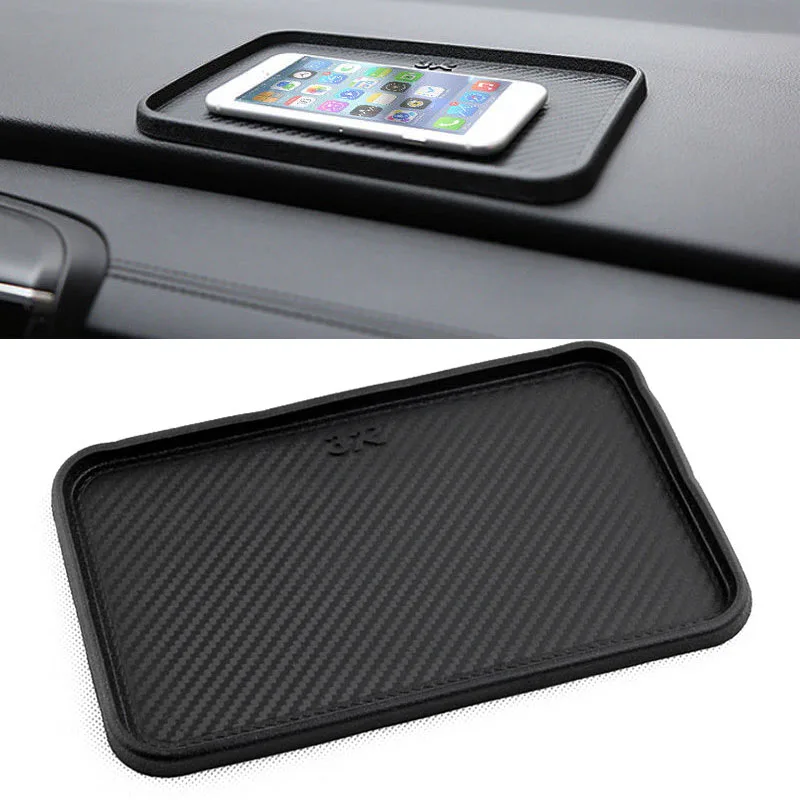 silicone general Car Dashboard non Slip Grip Sticky Pad Phone Holder Mat Anti-skid Storage Dashboard Mat Car Interior Accessorie