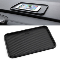 1x Universal Car Dashboard Non Slip Grip Sticky Pad Phone Holder Mat Anti-skid Silicone Mat Car Interior Part 20x12.8cm