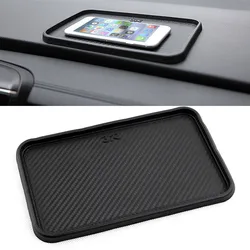 silicone general Car Dashboard non Slip Grip Sticky Pad Phone Holder Mat Anti-skid Storage Dashboard Mat Car Interior Accessorie