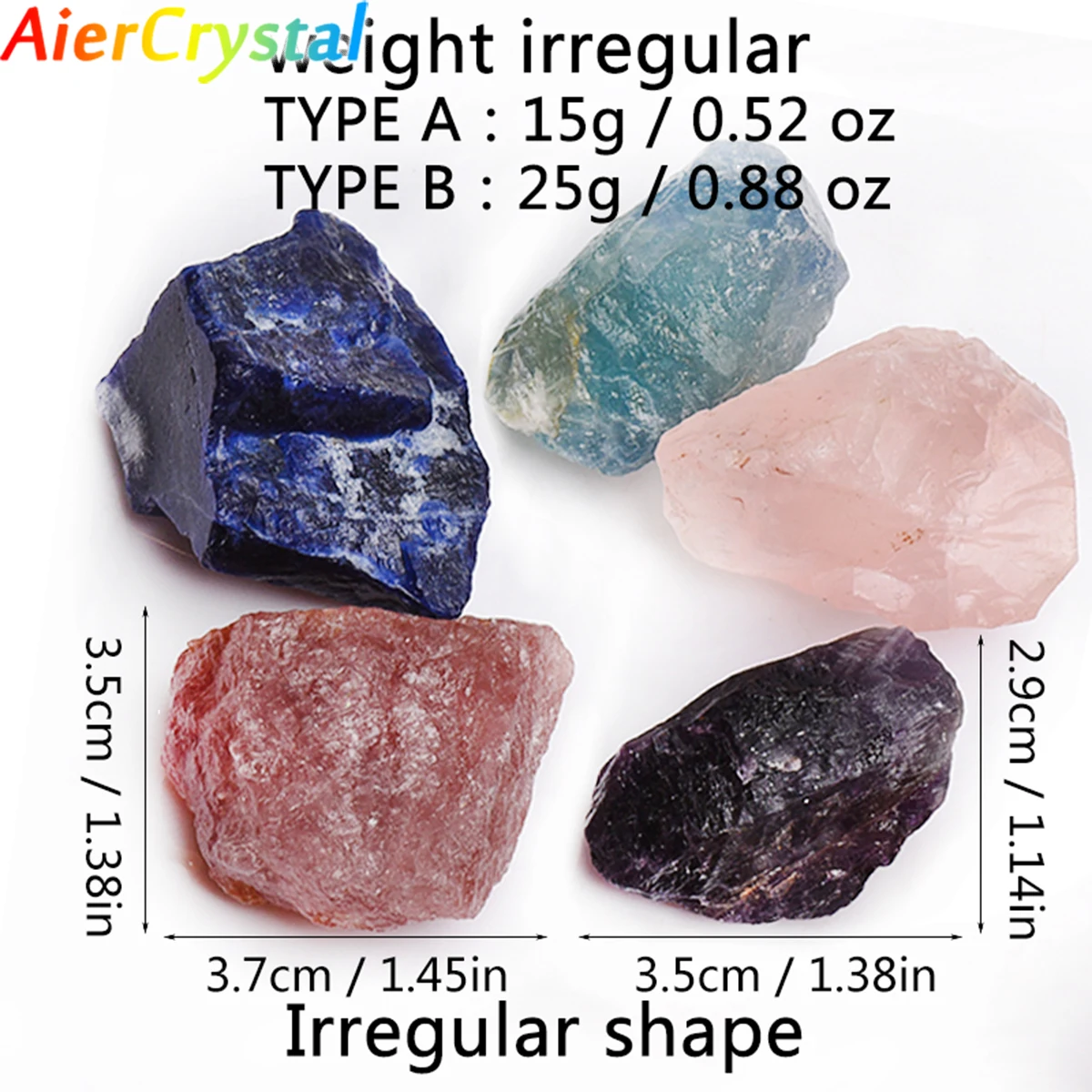 Natural Mixed Raw Crystal Collection A Bag of Diverse Raw Beauty A Curated Stone Set for Home Decor Terrariums Gift Fillers
